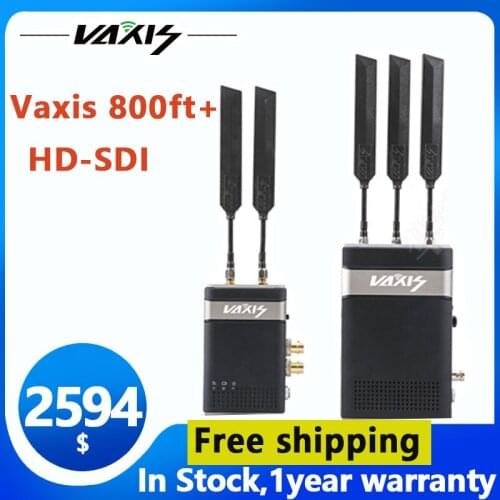 Vaxis 800ft+ HD wireless image transmission HD-SDI HD video transmission system 200 meters