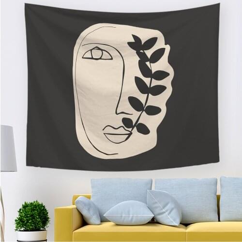 Background cloth tapestry beach wall cloth