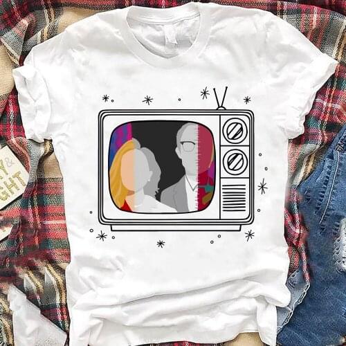 Comics Superhero TV Series T Shirt Funny An Unusual Couple Graphic Cotton Shirt