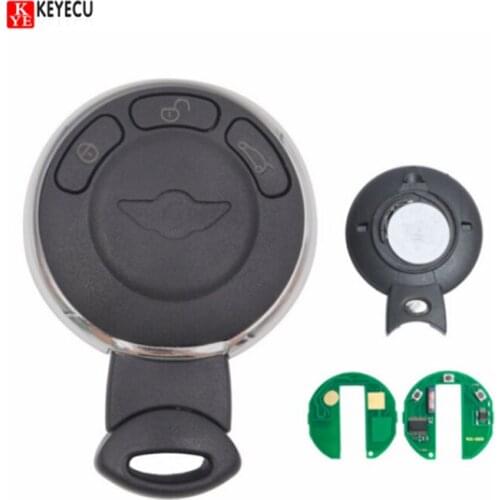 KEYECU New Remote Key CAS System 315MHZ /433MHZ ID46 Chip For BMW MINI Cooper Countryman 2011 2012 2013 2014 IYZKEYR5602