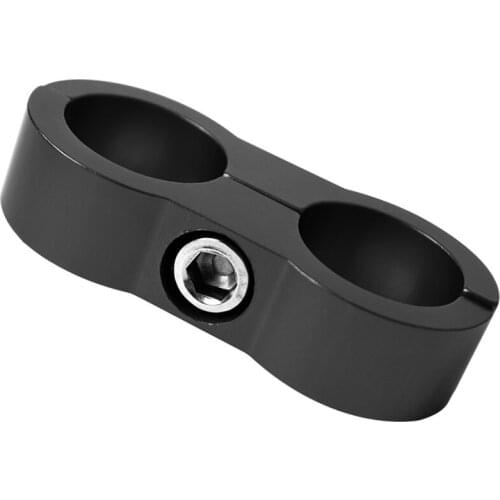 Kit Hose Seperator 2 hole Truck Accessories Aluminum Alloy Black Hose line