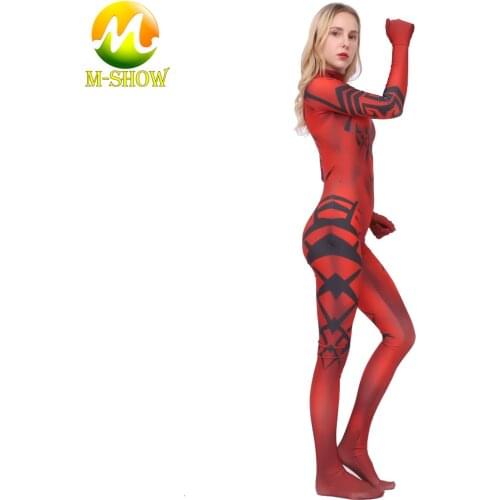 Legacy Darth Talon Cosplay Costume Female Sith Fancy Suit Zentai Jumpsuit Halloween Tights Bodysuit Women And Kids