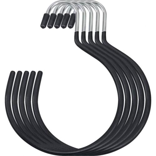 Lightweight 5Pcs Premium Hats Jewelries Hooks 3 Colors Belt Rack Smooth for Cloakroom