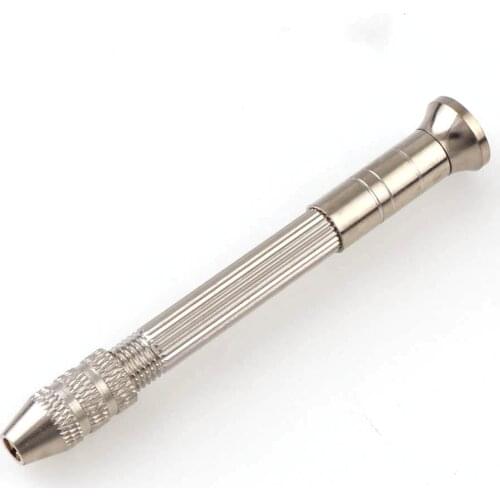 Metal Hand Drill Jewelry Tool Equipments UV Resin Silicone Mold Tools and 0.8mm-3.0mm High Speed Steel Drill Screw