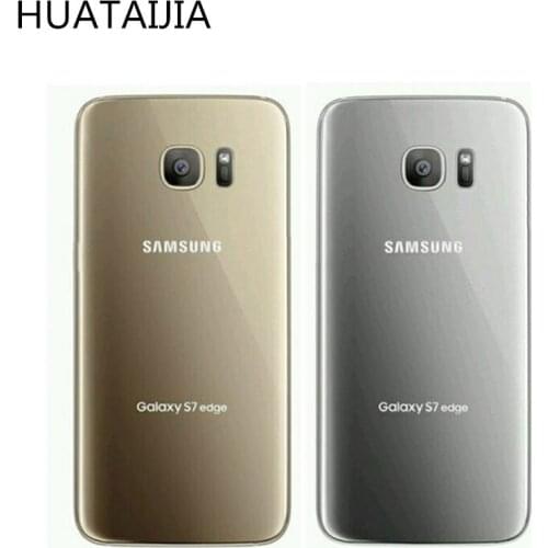 Not original samsung S7 edge G9350 battery back cover for samsung galaxy s7 edge G9350 back case G9350 with Camera Frame