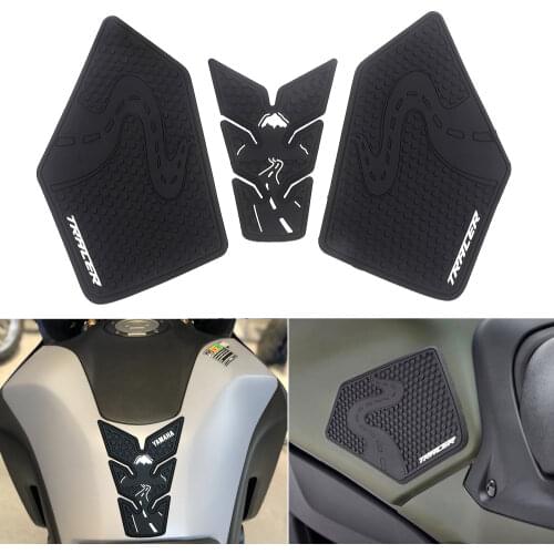 NEW Motorcycle Non-slip Side Fuel Tank Stickers Waterproof Pad Rubber Sticker For YAMAHA MT-09 MT09 TRACER 900 TRACER 9 GT 2021