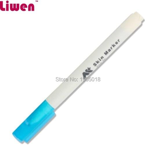 Top sale 10pcs/lot waterproof sterilized Medical Surgery permanent makeup body Tattoo Piercing Scribe skin marker pen