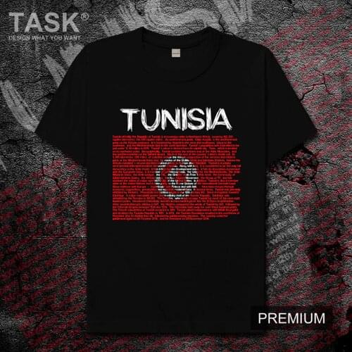 Tunisia Tunisian TUN mens t shirt new Tops t-shirt Short sleeve clothes sweatshirt national team country summer Fashion casual