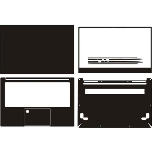 Carbon fiber Vinyl Laptop Sticker Skin Decals Cover Protector for MECHREVO S3 14"