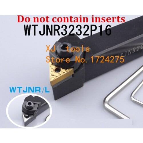 WTJNR3232P16/ WTJNL3232P16 Indexable External turning tool holder,Lathe CNC Turning Cutter,Lathe tool Holder For TNMG160404/08