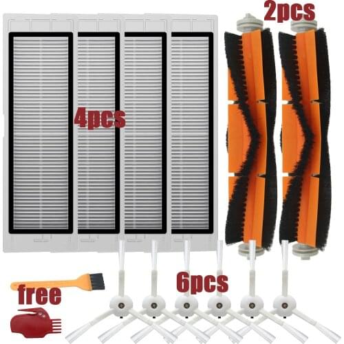 Vacuum Cleaner Parts Accessories for Xiaomi 1s MI Robot Vacuum 2 Roborock S50 S51 S5 HEPA Filter Side Brush Main Brush Dust box