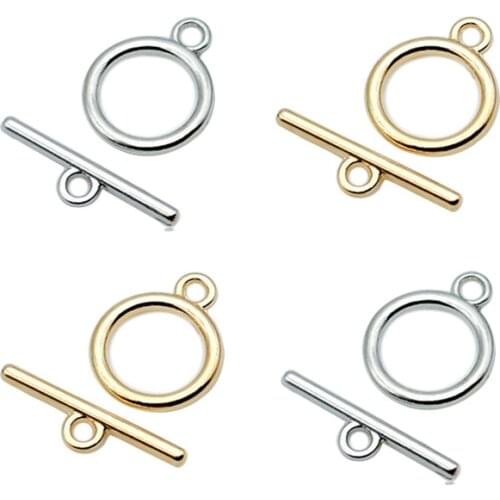 20 Sets Metal Alloy TO Necklace Clasp DIY Jewelry Hook Findings Handmade Accessories
