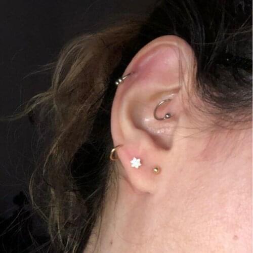 100% S925 Sterling Silver AAA Cubic Zirconia Flowers Stud Earrings For Women Luxury Bride Party Sterling-silver-jewelry Gifts