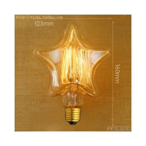 40W Lampada Edison Lamp Bombillas Vintage Bulb Light Retro Lamp Edison Bulb Luminarie E27 St64 St58 A19 G95