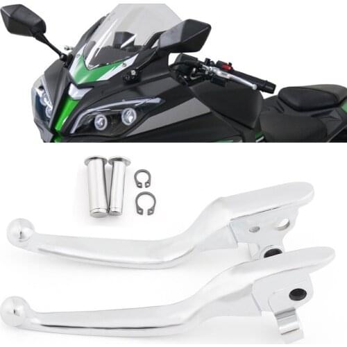 Motorcycle Aluminum Handlebar Brake Clutch Levers For Harley Touring Road King Electra Street Glide Trike models 2008-2015