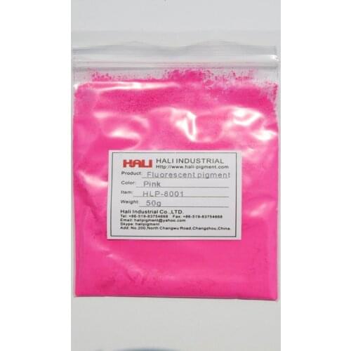 Fluorescent powder,fluorescent pigment,nail polish pigment,item:HLP-8001,color:pink,1lot=50g,widely used,free