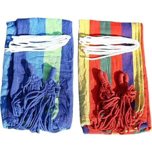 280-80cm outdoor single canvas hammock double indoor balcony hammock hammock chair dormitory swing