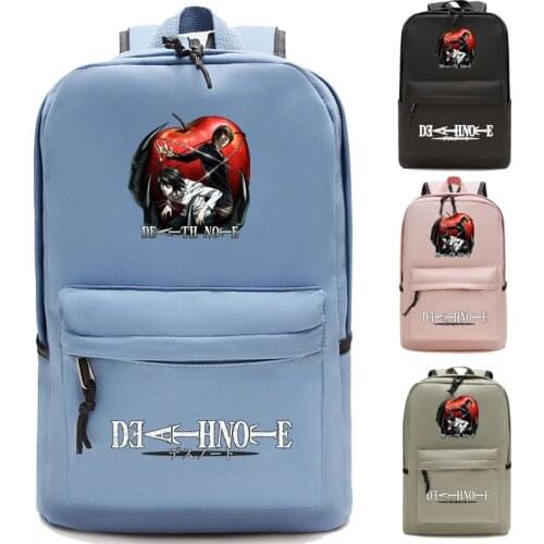 Hot Sale Death Note School Backpack New Pattern Laptop Rucksack Men Women Boys Girls Daily Book Mochila