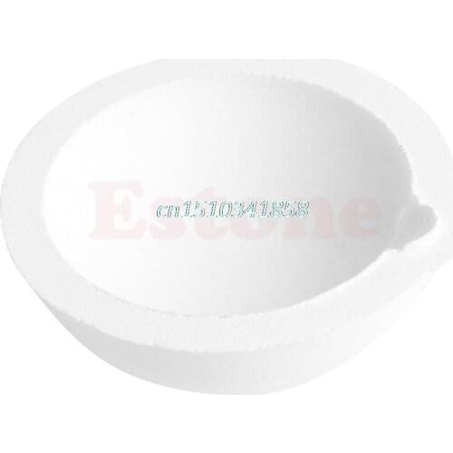 JAVRICK New 150 Grams High Temperature Quartz Silica Melting Crucible for Gold