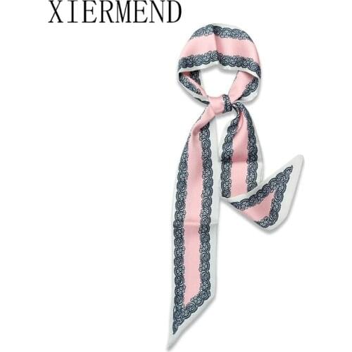 New arrival small fairy hairband long scarf scarves female Korean joker wrist ribbon belt long bagband women skinny scarf
