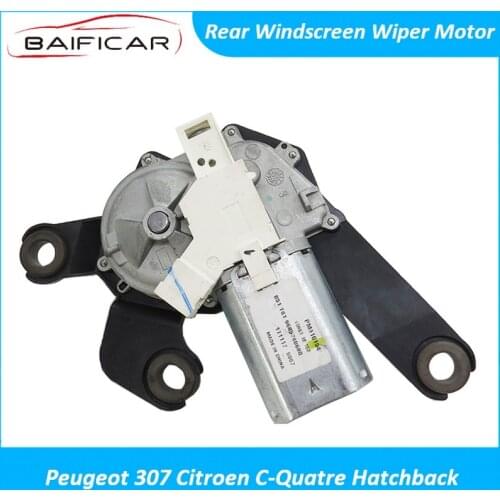 Baificar Brand New Genuine Windscreen Wiper Motor Rear Windshield Washer Cleaner For Peugeot 307 Citroen C-Quatre Hatchback
