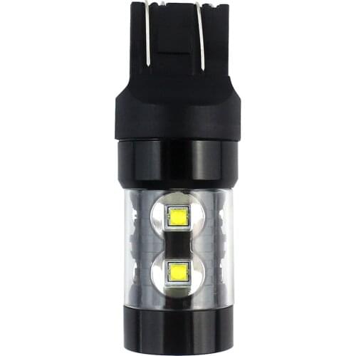 Switchback LED 7443 T20D Brake Light 10SMD Turn Signal Light Red Amber White Color Auto Fog Lamp