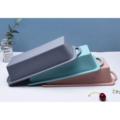 Silicone Cake Mold Bread Pan Bakeware Moulds Toast Bread Candy Mold Form Bakeware Non-stick Baking Dishes Kitchen Pastry Tools