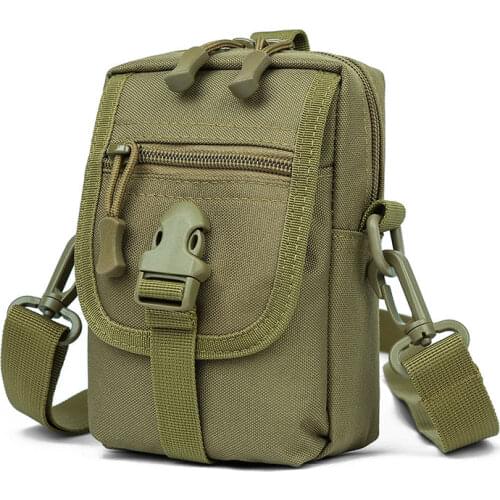 Tactical Molle Waist Packs Bags Waterproof Outdoor Hiking Travelling Sling Backpack Waist Packs Shoulder Hunting Bags