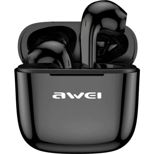 AWEI T26 Wireless Headphones Bluetooth Earphone 5.0 In Ear Headset Handsfree Mini True Wireless Earbuds for Phones