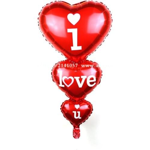1pc baloon big i love you balloons party decoration heart engagement anniversary weddings valentine balloons