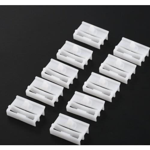 10pcs Sill Side Skirt Moulding Clips Door Trim Panel Fastener Clip 51718184574 For BMW E36 E46 Car Plastic Rivets Automobile