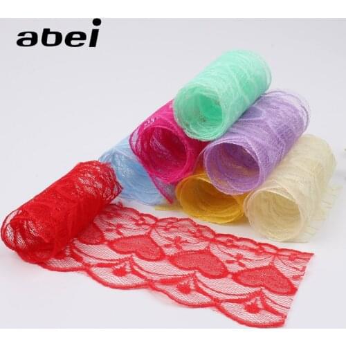10Yards 75mm Thin Shiny Ribbon Trims Embroidery Lace Fabric Sewing Dress Curtain Home Texile Tape DIY Wedding Crafts Decoraion
