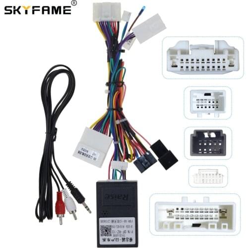SKYFAME 16Pin Car stereo Wire Harness For NISSAN TEANA ALTIMA 2008-2012 cables