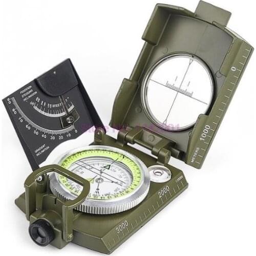 20pcs Eyeskey Mulitifunctional Outdoor Survival Military Compass Camping Waterproof Geological Compass Digital Equipment