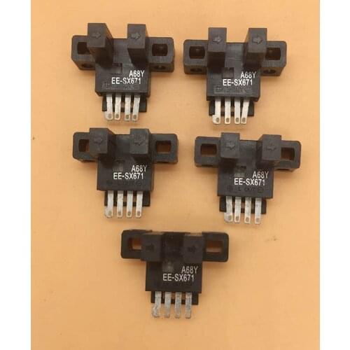3PCS Xuli longrun Macan UV flatbed table printer plotter Home position sensor EE-SX671 limit sensor original sensor switch