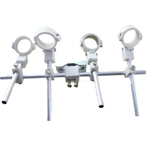 5 Ku Band lnb holder with Certified Aluminum tubes and plastics are lightweight easy to install and have a long life