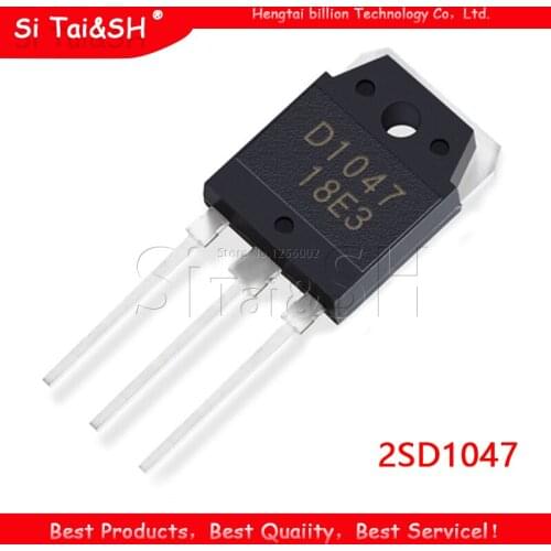 5pcs/lot New 2SD1047 D1047 12A/140V TRANSISTORS TO-247