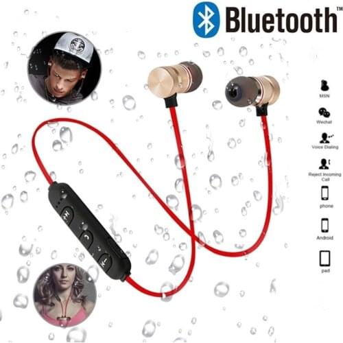 Bluetooth Earphone 4.1 Wireless Headset Stereo Headphones Sports Magnetic Earphones for Xiaomi 7 8 9 Redmi Note 7 8 K30 K20 Pro