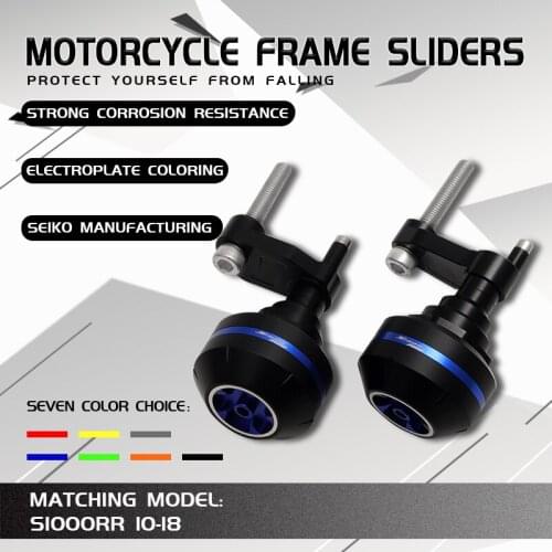 CNC Crash Pad Frame Slider Protection Guard For S100RR S1000 S 1000 RR 2010 2011 2012 2013 2014 2015 2016 10 11 12 13 14 15 16