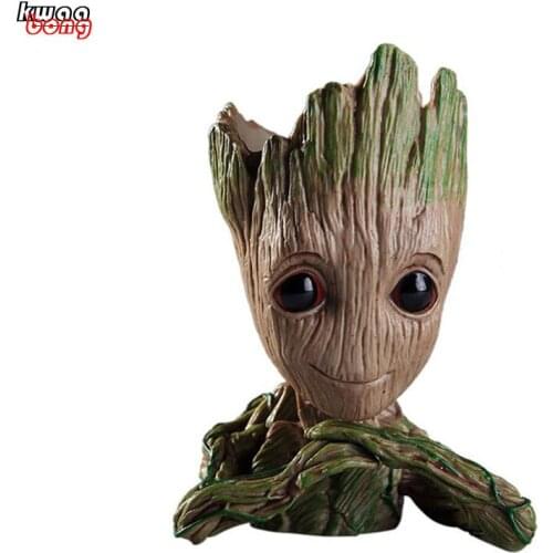 Baby Groot for Flowerpot Planter Tree Man Cute Model Pen Pot Action Figure Figures Toy drop shipping-supported