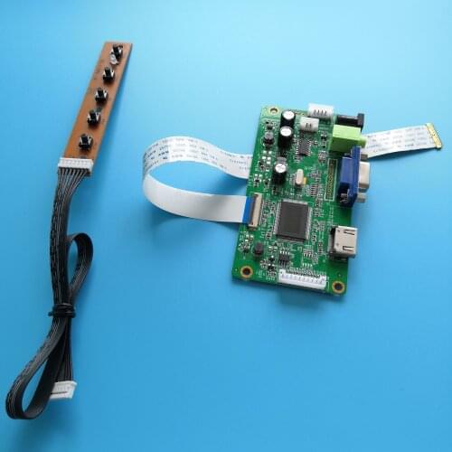 For LTN140HL05-301 LCD DRIVER monitor 1920×1080 Controller board DIY EDP LED SCREEN display KIT VGA 30Pin 14"