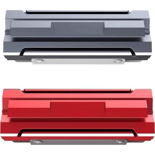 MK-200 M.2 Solid State Hard Disk Heatsink Aluminum Alloy Cooler Cooling Thermal Pads Heat Radiator for NGFF NVMe 2280 SSD