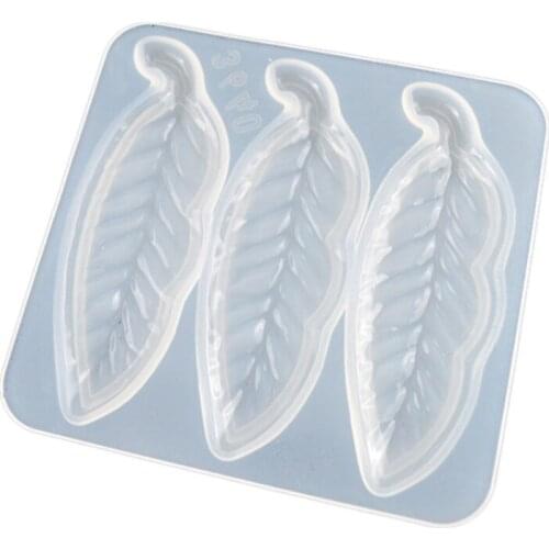 Geometric Barrette Hair Clip Silicone Mold Jewelry Epoxy Resin DIY Hairpin Tools F3MD