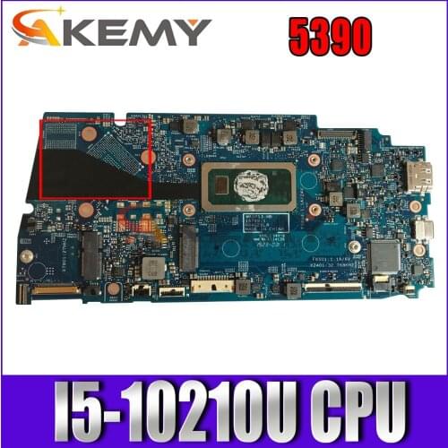 Akemy For DELL Inspiron 5390 notebook mainboard motherboard 5V5NC 18769-1 with I5-10210U CPU GM 5390 mainboard tested 100% OK