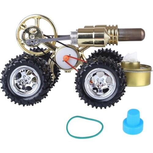 Hot Air Stirling Engine Car Engine Model Science Experiment Educational Toy Brain-Training Toy For Children Toys Birthday Gift