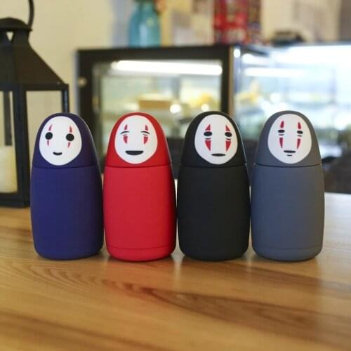 Faceless Male Vacuum Cup Office Insulated Bottle Cute Vacuum Flask Drinking Cup Portable Stainless Steel Thermo Coffee Mug 300ml