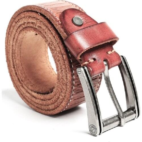 M364 New Arrive Cow Genuine Leather Luxury Strap Male Belts For Men Fashion Classice Vintage Pin Buckle Men Belt High Quality
