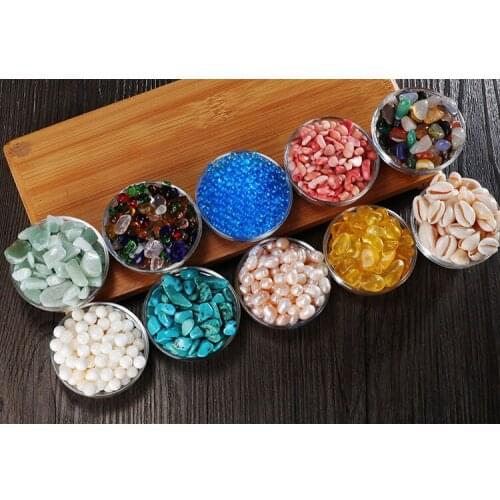 Wholesale Buddhist supplies # HOME Temple Buddhist utensils gemstone Tantra Worship Buddha 10 jewels Crystal Turquoise Pearl