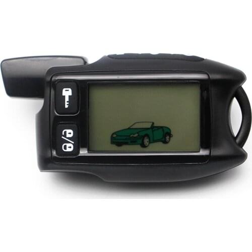 9.5 LCD Remote Control Key Fob for Russian Version Tomahawk 9.5 two way car alarm system Tomahawk 9.9