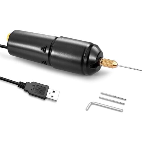 Mini Electric Drill Handheld Drill With 5V USB Fit Epoxy Resin Jewelry Making DIY Wood Craft Jewelry Tools